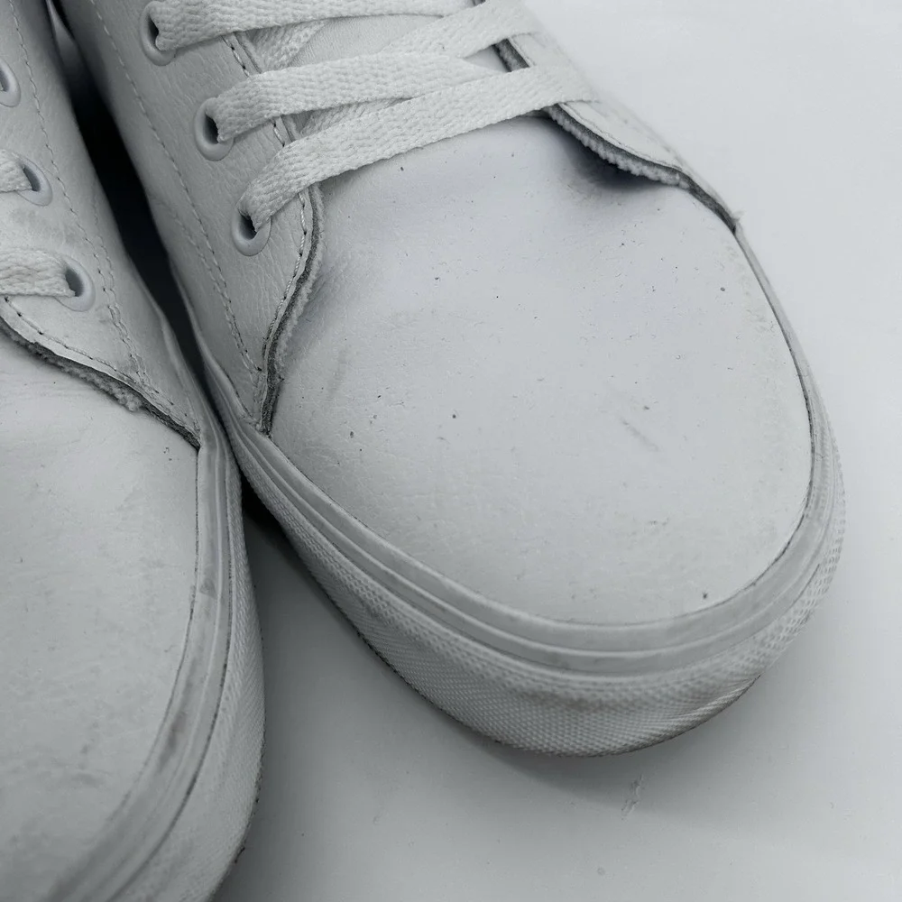 Vans minimalist white